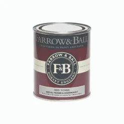 Farrow & Ball Metal Primer & Undercoat Paint Mid Tones - 750ml -Paint And Wallpaper Shop 13760820 2484962200614200