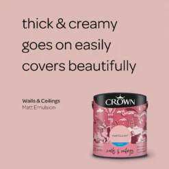 Crown Matt Emulsion Paint Le Petit Palais - 2.5L 14 Crown Matt Emulsion Paint Le Petit Palais - 2.5L -Paint And Wallpaper Shop 13807016 1504964044911570