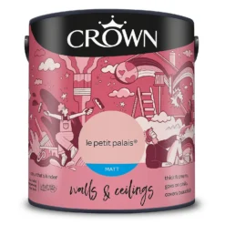 Crown Matt Emulsion Paint Le Petit Palais - 2.5L 19 Crown Matt Emulsion Paint Le Petit Palais - 2.5L -Paint And Wallpaper Shop 13807016 9764964045106528