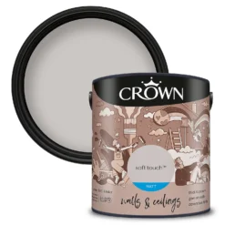 Crown Matt Emulsion Paint Soft Touch - 2.5L