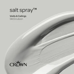 Crown Silk Emulsion Paint Salt Spray - 2.5L 17 Crown Silk Emulsion Paint Salt Spray - 2.5L -Paint And Wallpaper Shop 13807088 3104964089341675