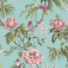 Next Birds & Blooms Duck Egg Wallpaper -Paint And Wallpaper Shop 13827390 1234969266154476