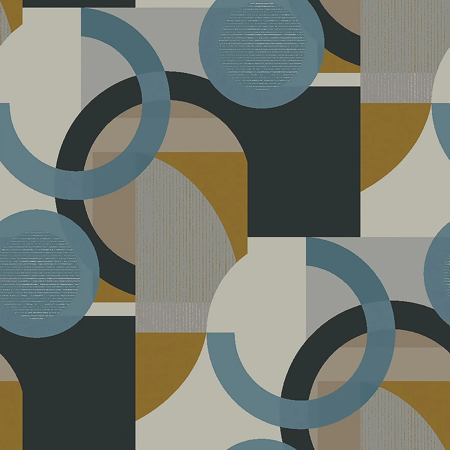 Next Retro Shapes Geo Blues Wallpaper 3 Next Retro Shapes Geo Blues Wallpaper