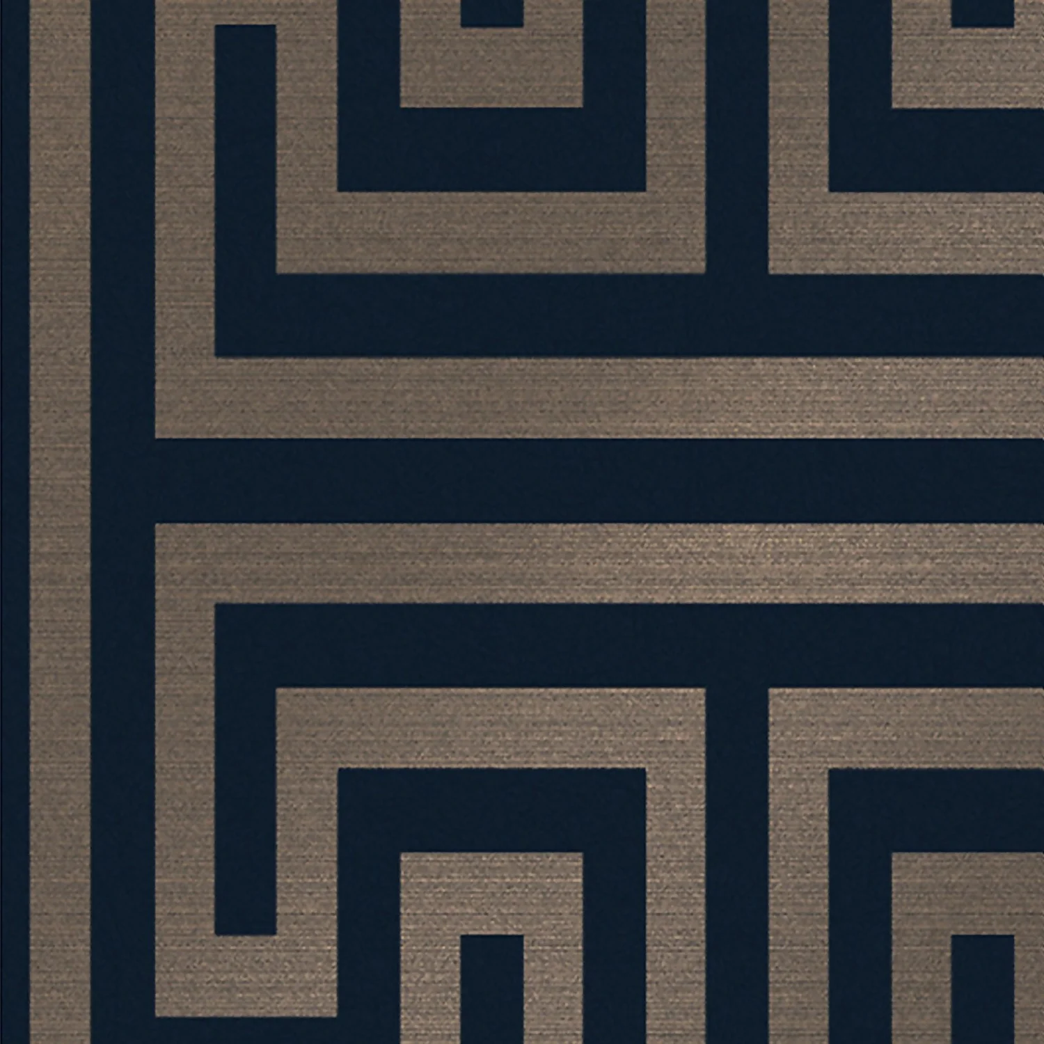 Next Metallic Greek Key Navy Wallpaper 5 Next Metallic Greek Key Navy Wallpaper - Image 3
