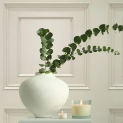 Belgravia Décor Amara Panel Cream Textured Wallpaper A4 Size Sample -Paint And Wallpaper Shop 13909709 1874983482468238