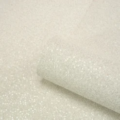 Belgravia Décor Amalfi Cream Sequin Textured Wallpaper Sample