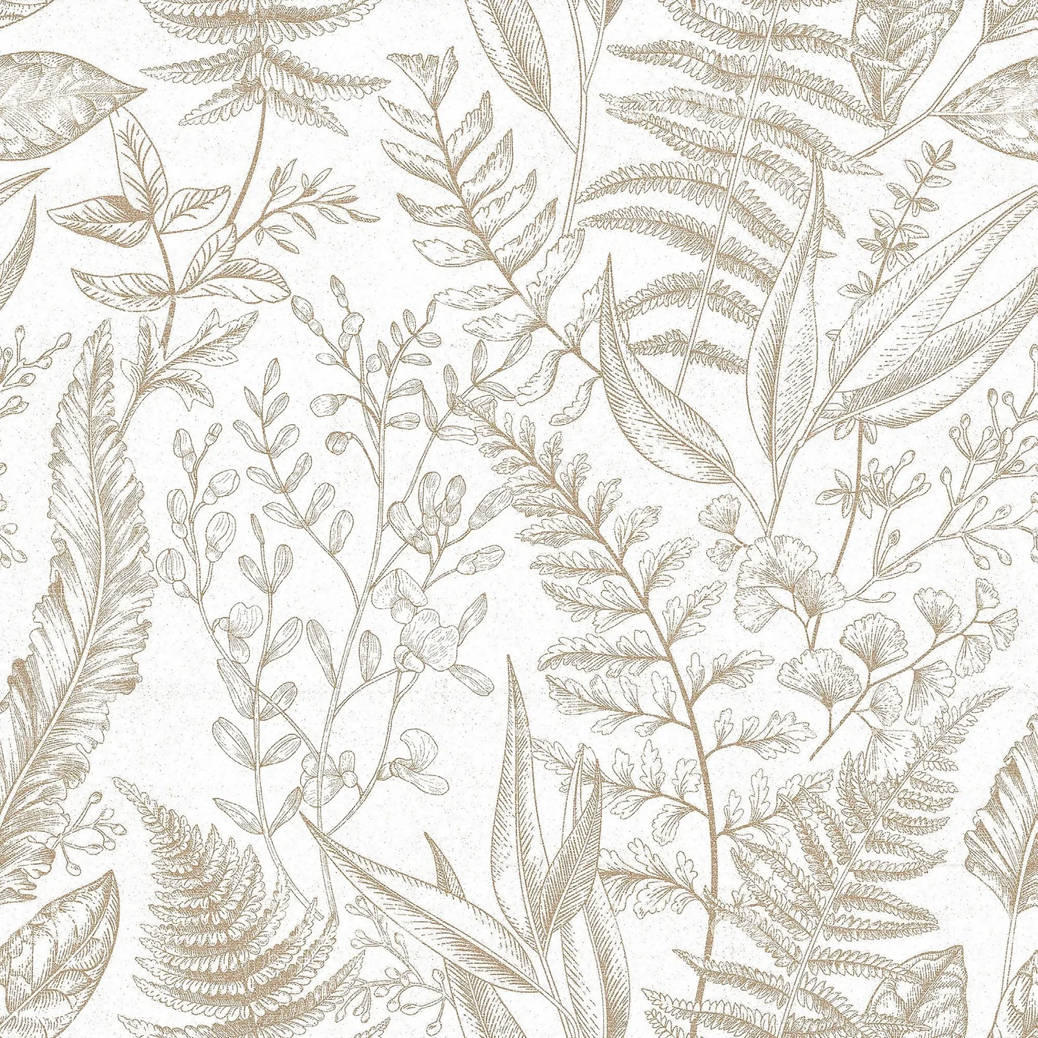 Galerie Botanical Sketch Beige Large Wallpaper Sample 3 Galerie Botanical Sketch Beige Large Wallpaper Sample