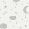 Next Moon & Stars Grey Wallpaper -Paint And Wallpaper Shop 13956083 2004998026083644