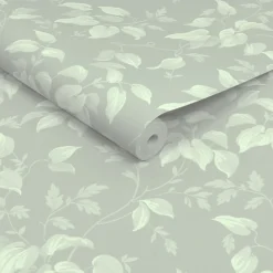 Next Trail Flower Grey Wallpaper -Paint And Wallpaper Shop 13960872 3394998027023445