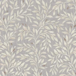 Next Ditsy Leaf Grey Wallpaper -Paint And Wallpaper Shop 13960874 4744998026794509