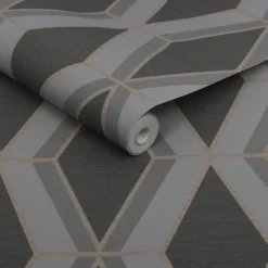Next Optical Triangle Grey Wallpaper 8 Next Optical Triangle Grey Wallpaper -Paint And Wallpaper Shop 13960886 1564998027057852