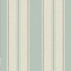 Next Country Stripe Duck Egg Wallpaper