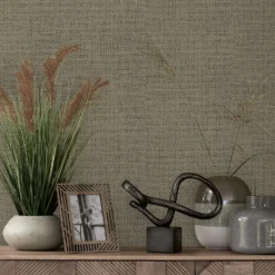 Next Linen Weave Neutral Wallpaper -Paint And Wallpaper Shop 13960905 9774998026415510