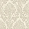 Grandeco Chenille Damask Cream Textured Mid Sheen Wallpaper 2 Grandeco Chenille Damask Cream Textured Mid Sheen Wallpaper -Paint And Wallpaper Shop 13980234 2135000057416242