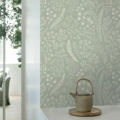 Grandeco Astrid Trail Green Textured Matt Wallpaper 8 Grandeco Astrid Trail Green Textured Matt Wallpaper -Paint And Wallpaper Shop 13980241 4884998777547503