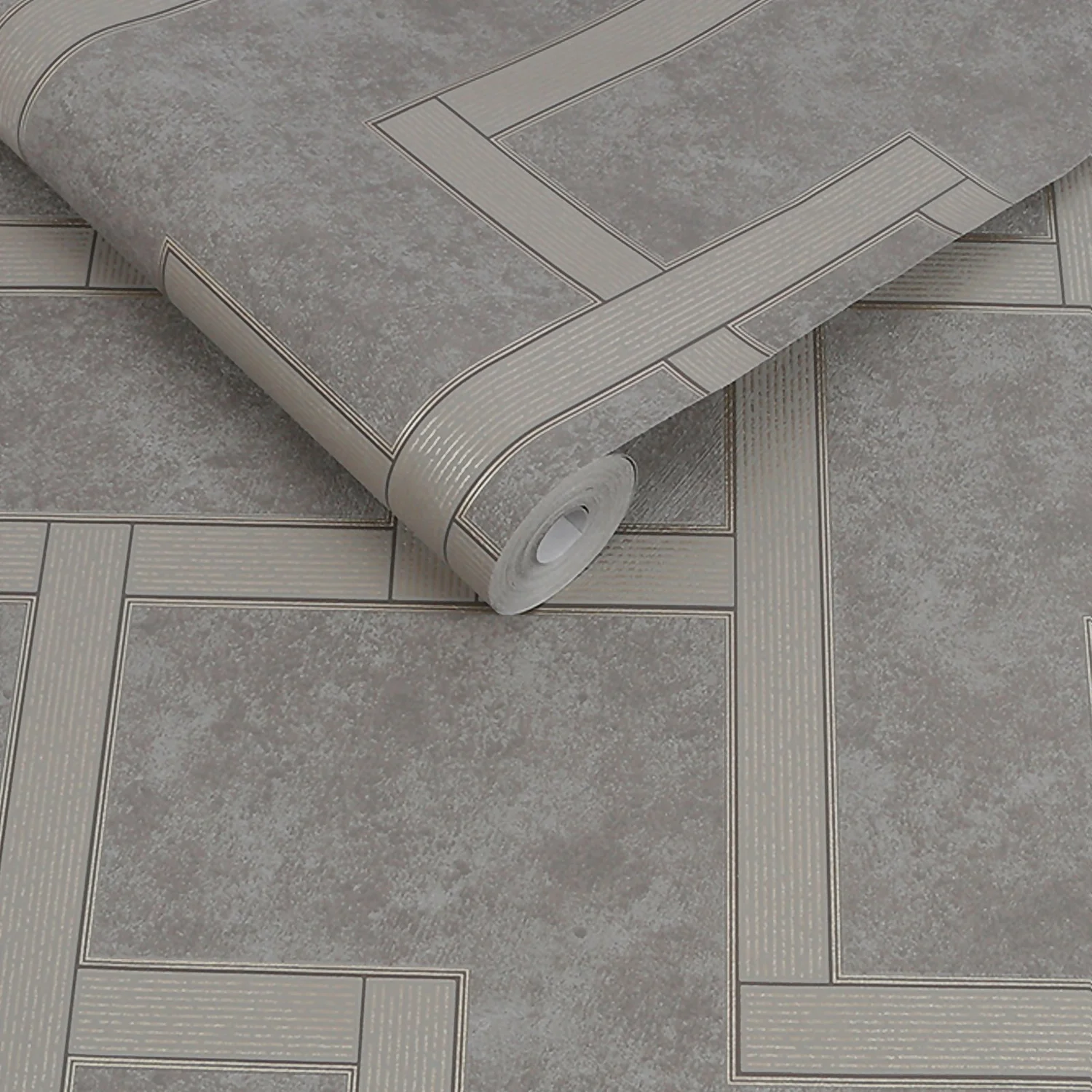 Boutique Gilded Greek Key Quartz Wallpaper 5 Boutique Gilded Greek Key Quartz Wallpaper - Image 3