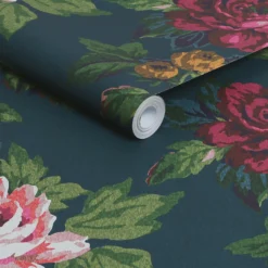 Joules Invite Floral Peacock Wallpaper 9 Joules Invite Floral Peacock Wallpaper -Paint And Wallpaper Shop 13991845 5815003725323294