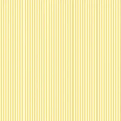 Joules Kid Country Critters Ticking Stripe Lemon Wallpaper