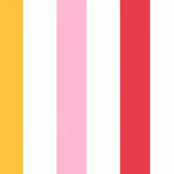 Joules Kids Country Critters Chunky Stripe White And Rainbow Wallpaper -Paint And Wallpaper Shop 13991849 1245003725374702