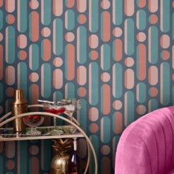 Envy Morse Coral And Navy Wallpaper 11 Envy Morse Coral And Navy Wallpaper -Paint And Wallpaper Shop 13991859 2065003725369785