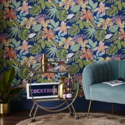 Envy So Exotic Night Wallpaper -Paint And Wallpaper Shop 13991864 1035003723672565