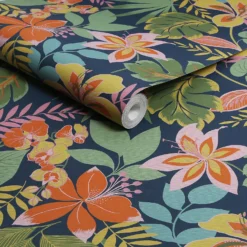 Envy So Exotic Night Wallpaper -Paint And Wallpaper Shop 13991864 3635003723600640