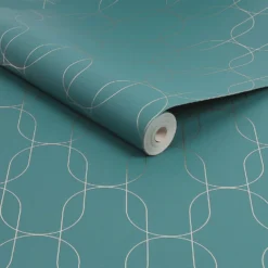 Superfresco Colours Eternity Teal Wallpaper 9 Superfresco Colours Eternity Teal Wallpaper -Paint And Wallpaper Shop 13991883 4705003726288886