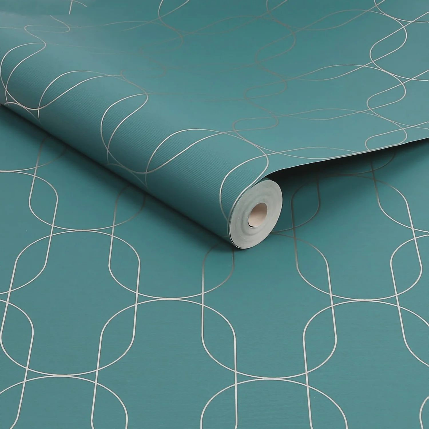 Superfresco Colours Eternity Teal Wallpaper 5 Superfresco Colours Eternity Teal Wallpaper - Image 3