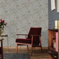 Superfresco Easy Birds Of A Feather Fern Wallpaper 9 Superfresco Easy Birds Of A Feather Fern Wallpaper -Paint And Wallpaper Shop 13991890 5565003726477397