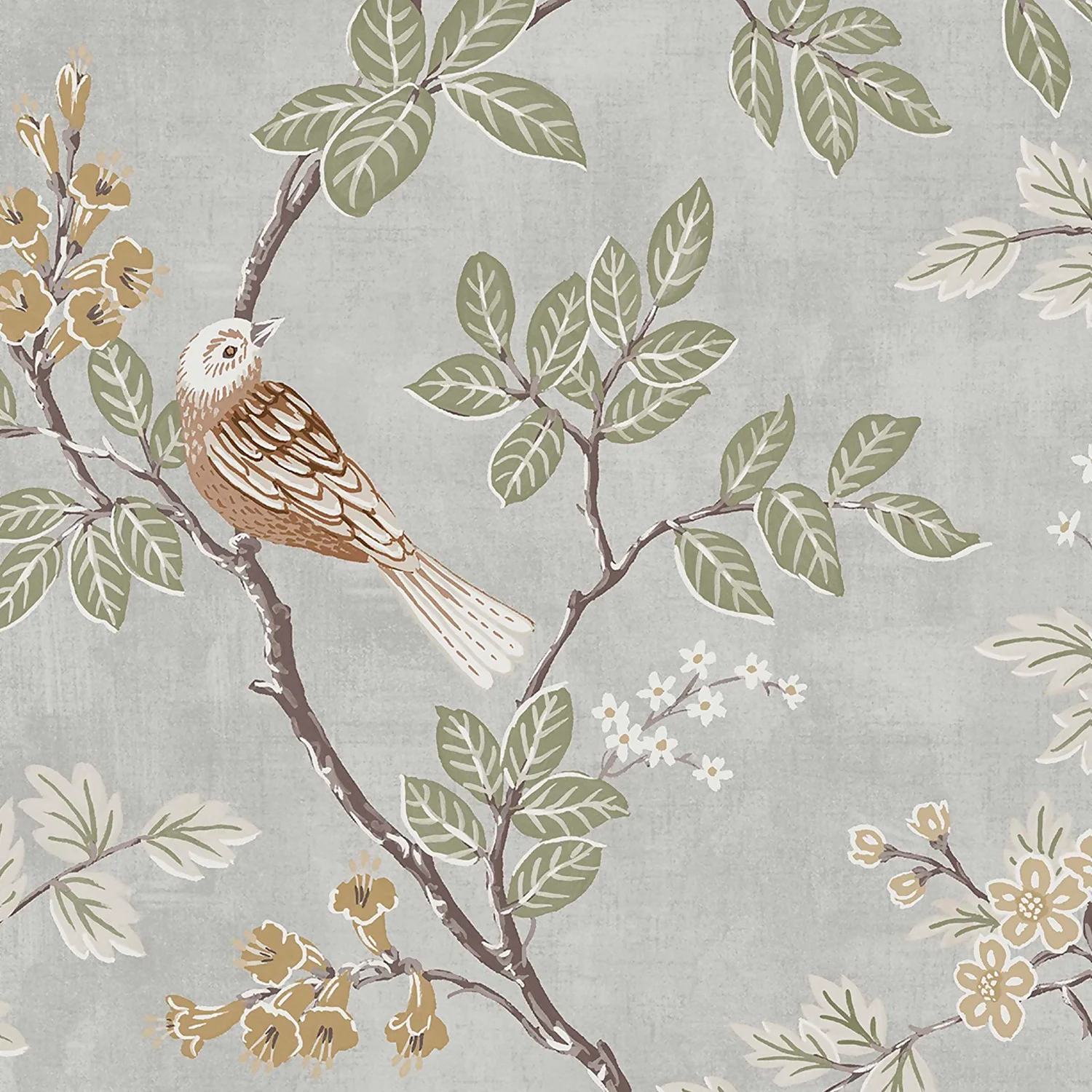 Superfresco Easy Birds Of A Feather Fern Wallpaper 4 Superfresco Easy Birds Of A Feather Fern Wallpaper - Image 2