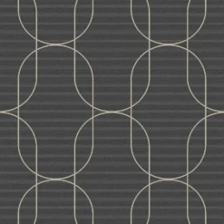 Superfresco Colours Eternity Black And Gold Wallpaper -Paint And Wallpaper Shop 13991900 1535003725733154