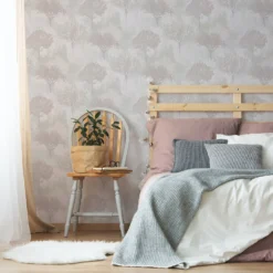Superfresco Easy Birch Mauve Wallpaper 8 Superfresco Easy Birch Mauve Wallpaper -Paint And Wallpaper Shop 13991904 2005003726030706