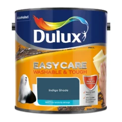Dulux Easycare Washable & Tough Matt Emulsion Paint Indigo Shade - 2.5L -Paint And Wallpaper Shop 14235010 2615037957474045