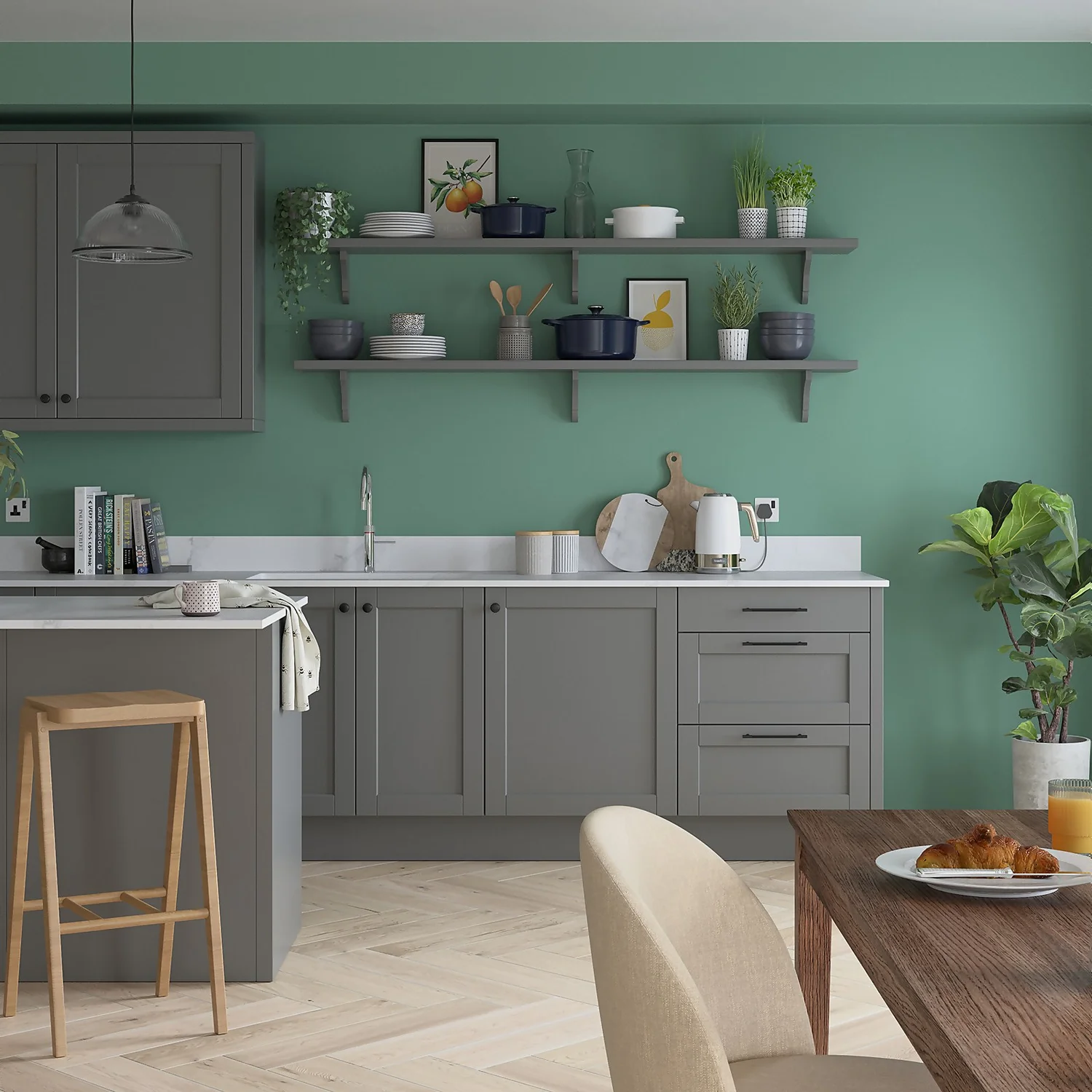 Dulux Easycare Washable & Tough Matt Emulsion Paint Village Maze - 2.5L 12 Dulux Easycare Washable & Tough Matt Emulsion Paint Village Maze - 2.5L - Image 10