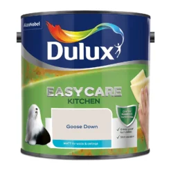 Dulux Easycare Kitchen Matt Emulsion Paint Goose Down - 2.5L -Paint And Wallpaper Shop 14235040 1565036403704415