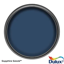 Dulux Easycare Bathroom Soft Sheen Paint Sapphire Salute - 2.5L -Paint And Wallpaper Shop 14235064 1875036387654130