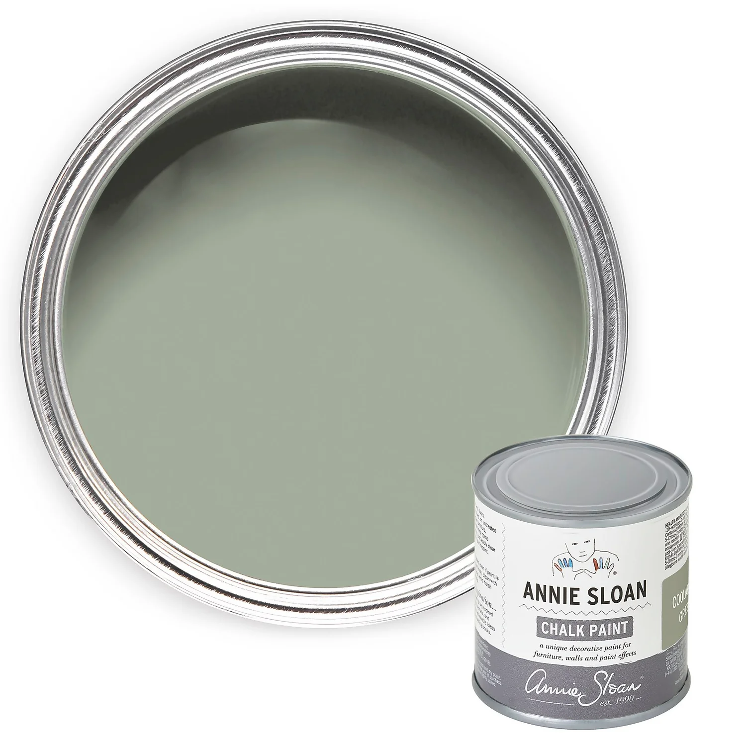 Annie Sloan Chalk Paint Coolabah Green - 120ml 3 Annie Sloan Chalk Paint Coolabah Green - 120ml