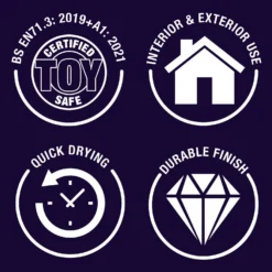 Rust-Oleum Metallic Paint Copper - 250ml -Paint And Wallpaper Shop 14606446 2735053515954570