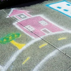 Rust-Oleum Spray Chalk Paint Pink - 150ml -Paint And Wallpaper Shop 14606471 1105053506685044