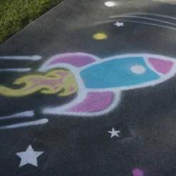 Rust-Oleum Spray Chalk Paint Yellow - 150ml -Paint And Wallpaper Shop 14606473 5455053506284013