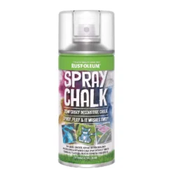 Rust-Oleum Spray Chalk Paint Blue - 150ml -Paint And Wallpaper Shop 14606474 1725053507349340
