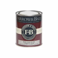 Farrow & Ball Full Gloss Paint Wine Dark - 750ml 11 Farrow & Ball Full Gloss Paint Wine Dark - 750ml -Paint And Wallpaper Shop 14759396 1525057135739438